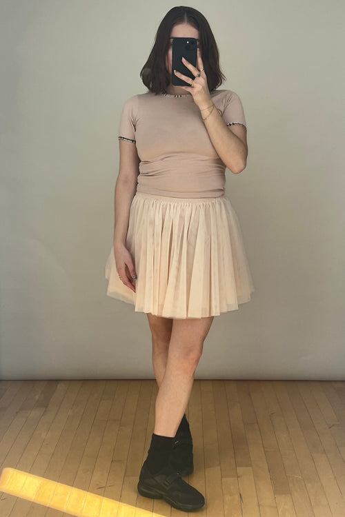 Pink Tulle Skirt