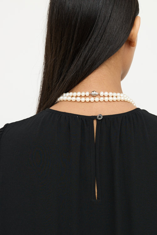 Birks 928 Pearl Long Strand Necklace