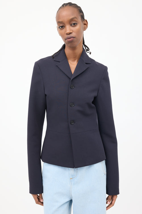 A Personal Uniform Black Thumb Hole Blazer