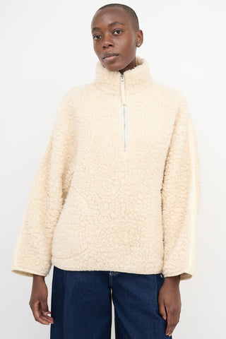 Acne Studios Faux Shearling Fedda Sweater