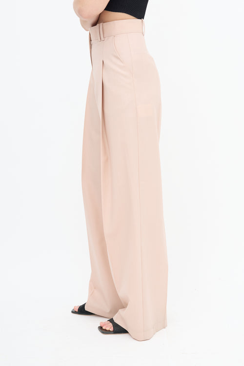 Aeron Pink Straight Leg Trouser