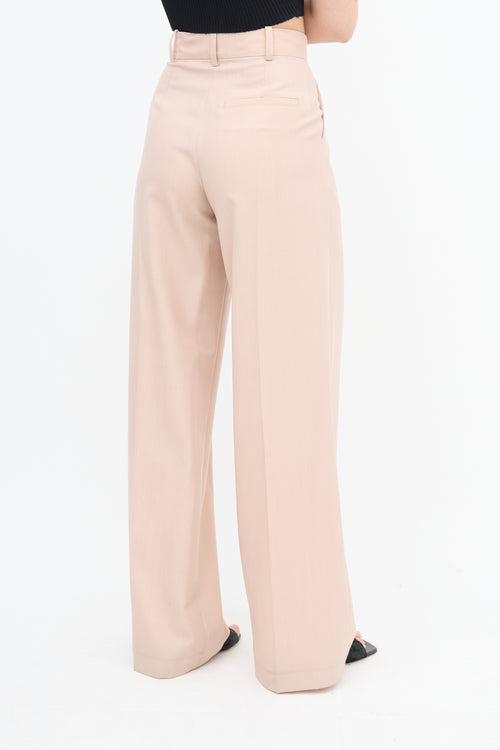 Aeron Pink Straight Leg Trouser