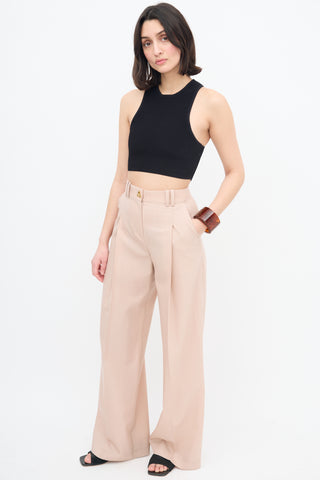 Aeron Pink Straight Leg Trouser