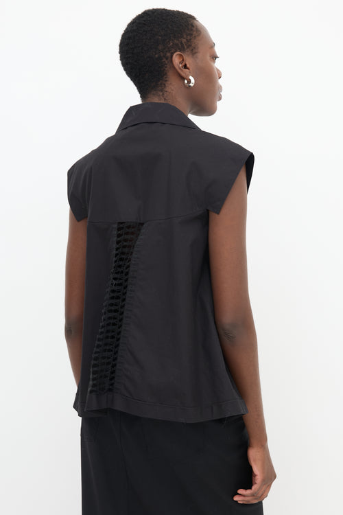 Alaïa Lace Back Shirt