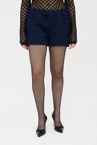 AMI Paris Boucle Mini Shorts