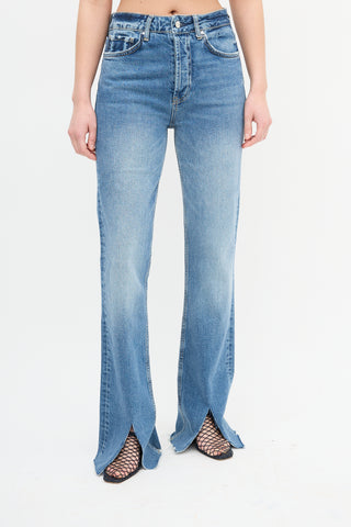 Anine Bing Medium Wash Roxanne Jeans