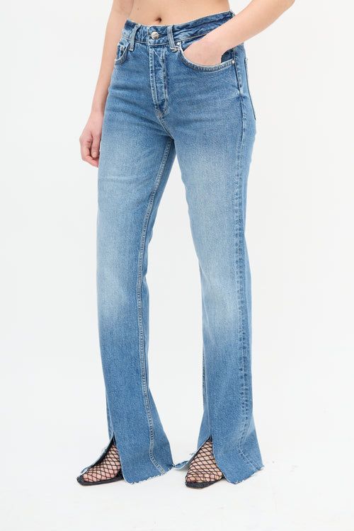 Anine Bing Medium Wash Roxanne Jeans