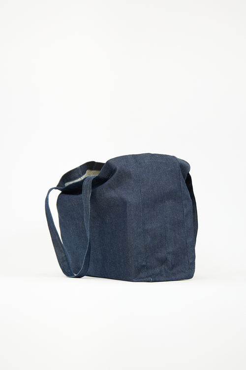 A.P.C. Dark Wash Denim Daniela Tote