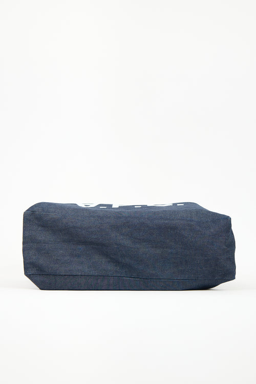 A.P.C. Dark Wash Denim Daniela Tote