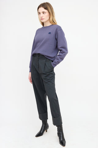 Acne Studios High Waist Pleated Trousers