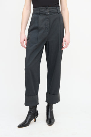 Acne Studios High Waist Pleated Trousers