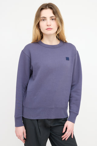 Acne Studios Fairview Face Logo Sweatshirt