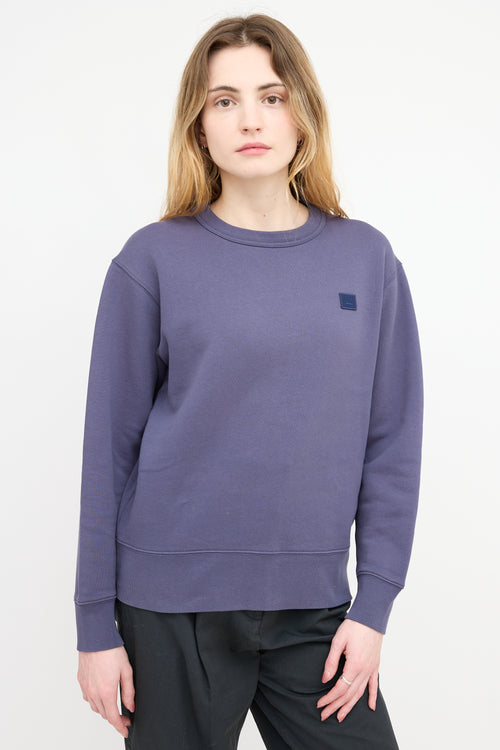 Acne Studios Fairview Face Logo Sweatshirt