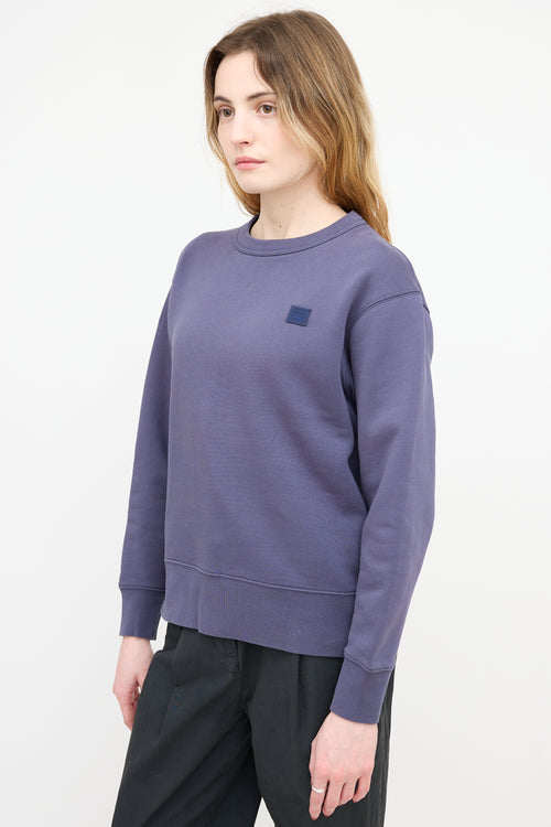 Acne Studios Fairview Face Logo Sweatshirt