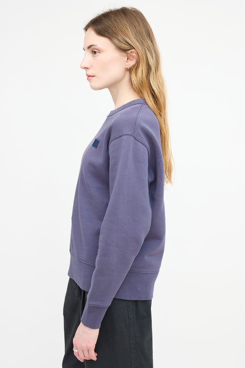 Acne Studios Fairview Face Logo Sweatshirt