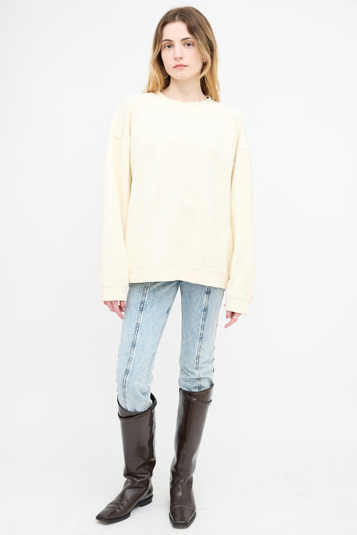 Acne Studios Terry Front Sweatshirt