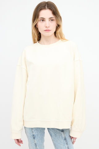 Acne Studios Terry Front Sweatshirt