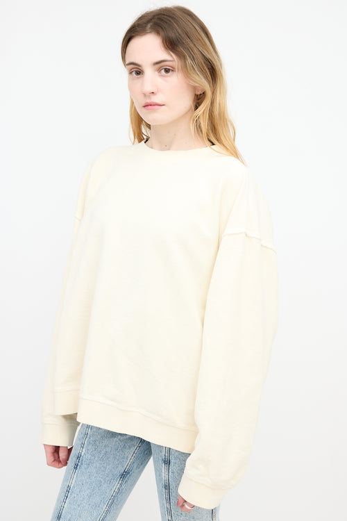 Acne Studios Terry Front Sweatshirt