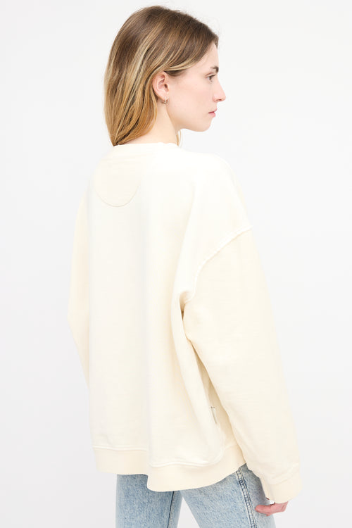 Acne Studios Terry Front Sweatshirt