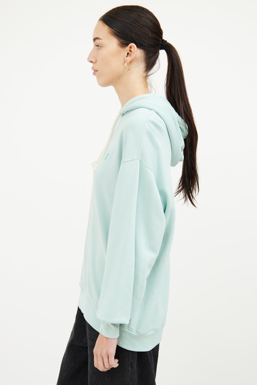 Acne Studios Seafoam Green Logo Hoodie