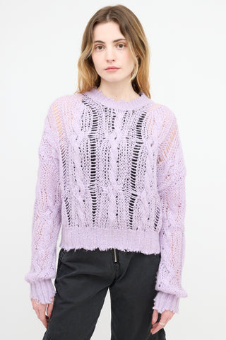 Acne Studios Cable Knit Sweater