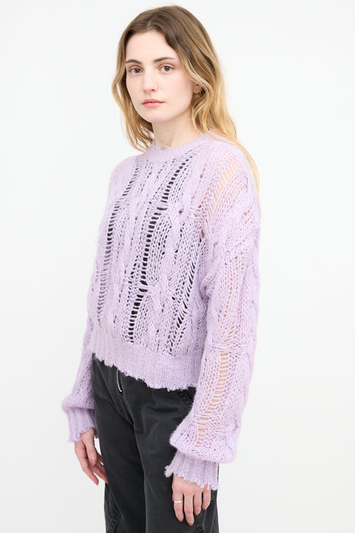 Acne Studios Cable Knit Sweater