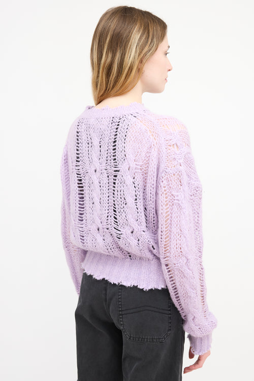 Acne Studios Cable Knit Sweater