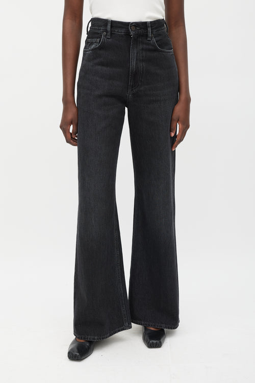 Acne Studios 2022 Washed Black Relaxed Fit Jeans