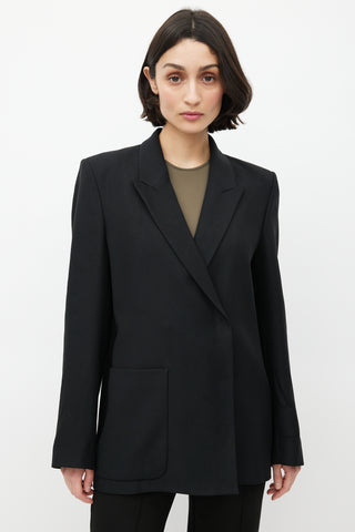 Acne Studios Black Double Breasted Blazer