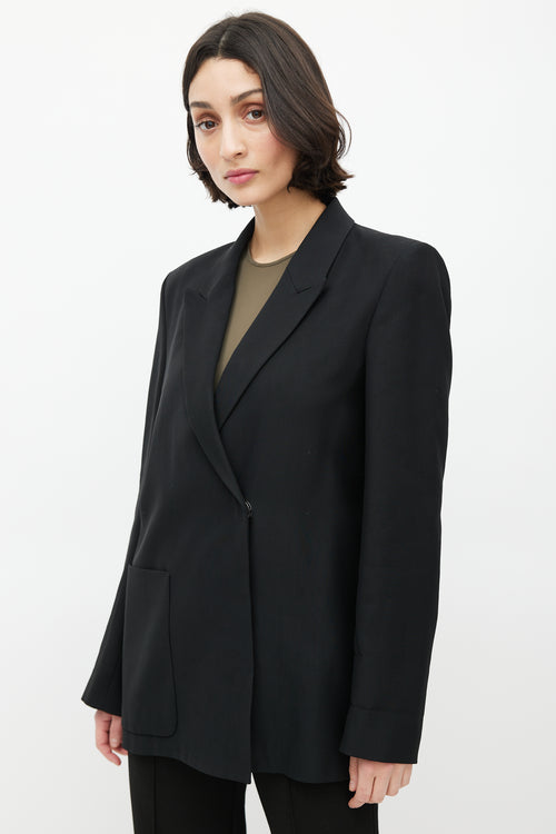 Acne Studios Black Double Breasted Blazer