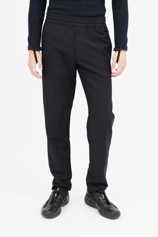 Acne Studios Black Wool Ryder Trouser