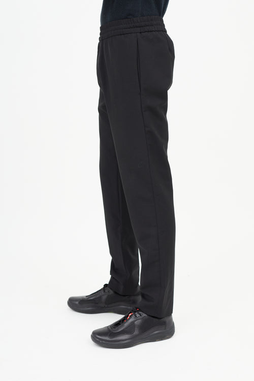 Acne Studios Black Wool Ryder Trouser