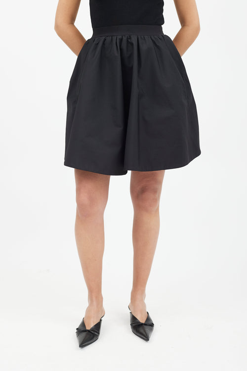 Acne Studios Black Pleated Skirt