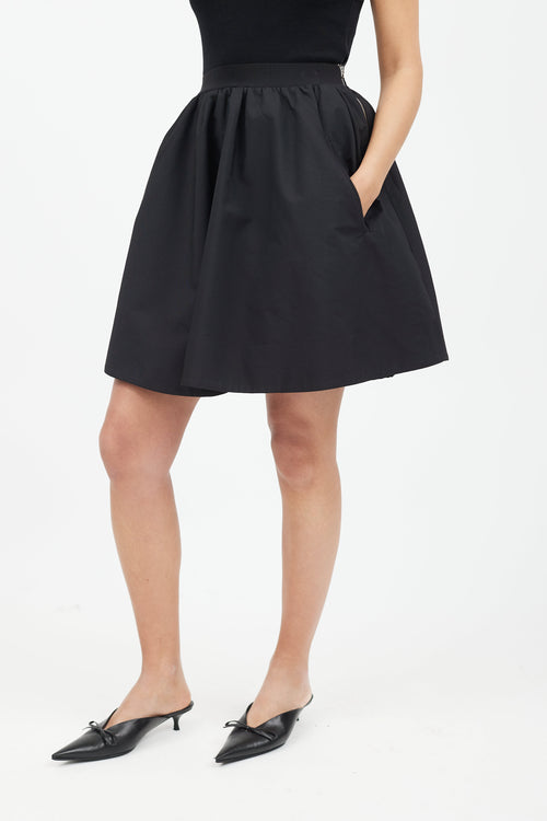 Acne Studios Black Pleated Skirt