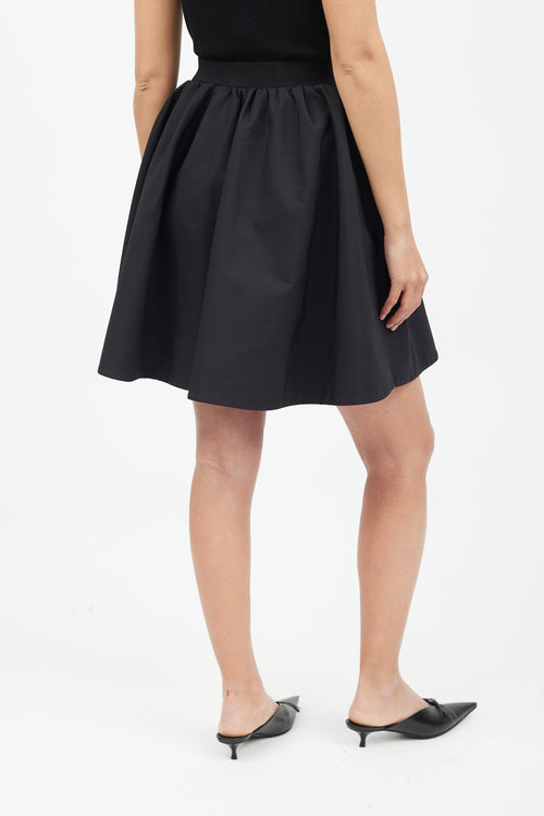 Acne Studios Black Pleated Skirt