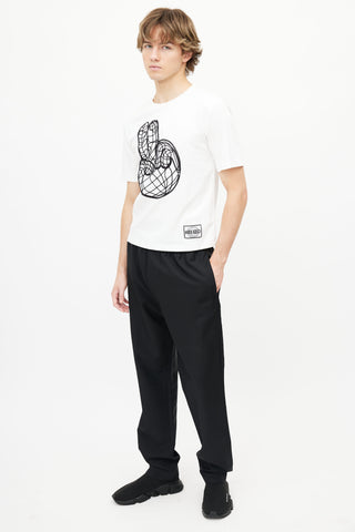 Acne Studios Black Ryder L Wool Pant