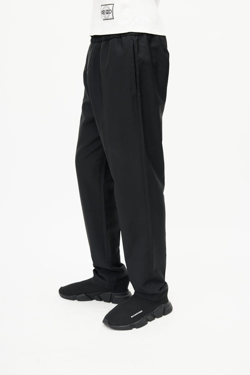 Acne Studios Black Ryder L Wool Pant