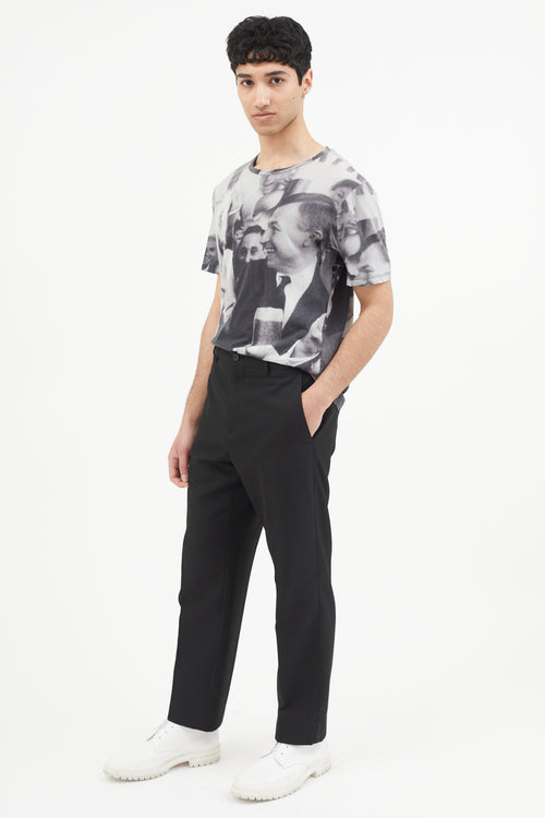 Acne Studios Black Tapered Trouser