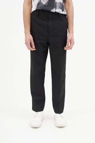 Acne Studios Black Tapered Trouser