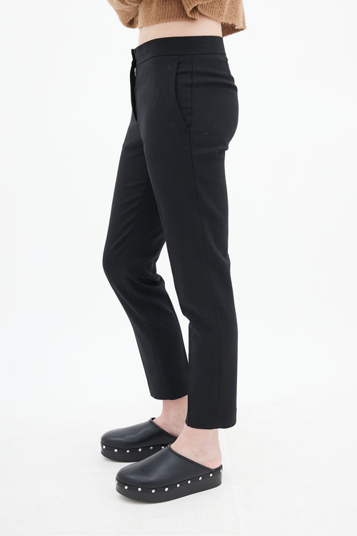 Acne Studios Black Wool Saville Trouser