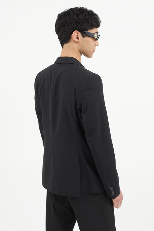 Acne Studios Black Wool Two Button Blazer