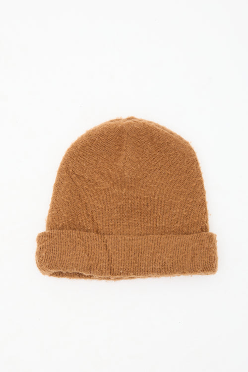 Acne Studios Brown Wool Peele Beanie