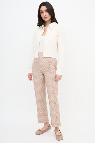 Acne Studios Floral Flared Pant