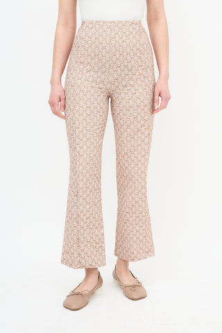 Acne Studios Floral Flared Pant