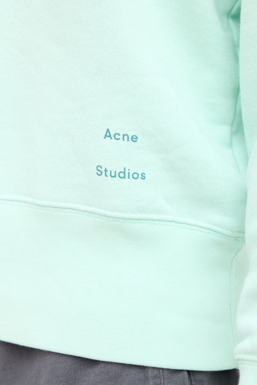 Acne Studios Green Crewneck Sweater