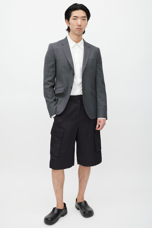 Acne Studios Grey Wool Blazer