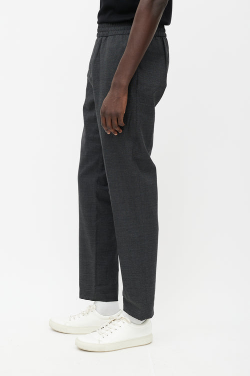 Acne Studios Grey Wool Elastic Trouser