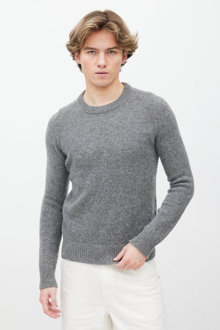 Acne Studios Grey Wool Sweater