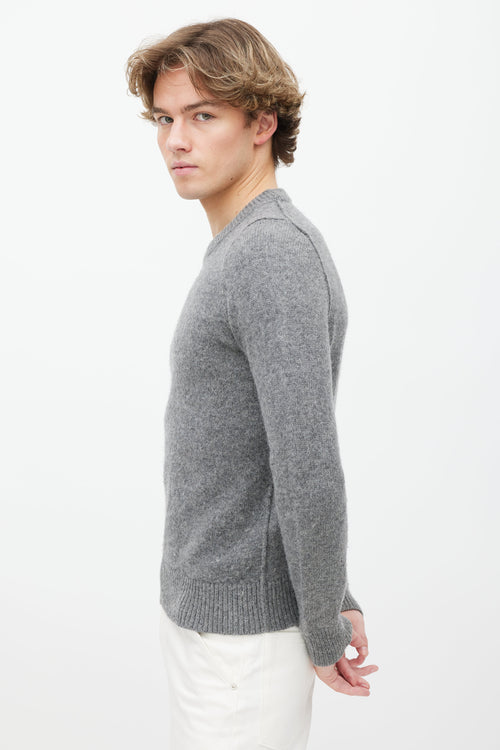 Acne Studios Grey Wool Sweater