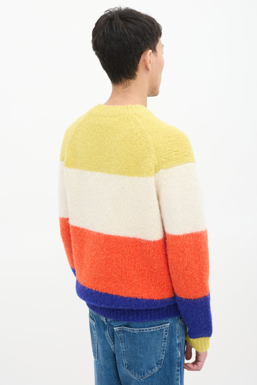 Acne Studios Multicolour Wool Colourblock Sweater